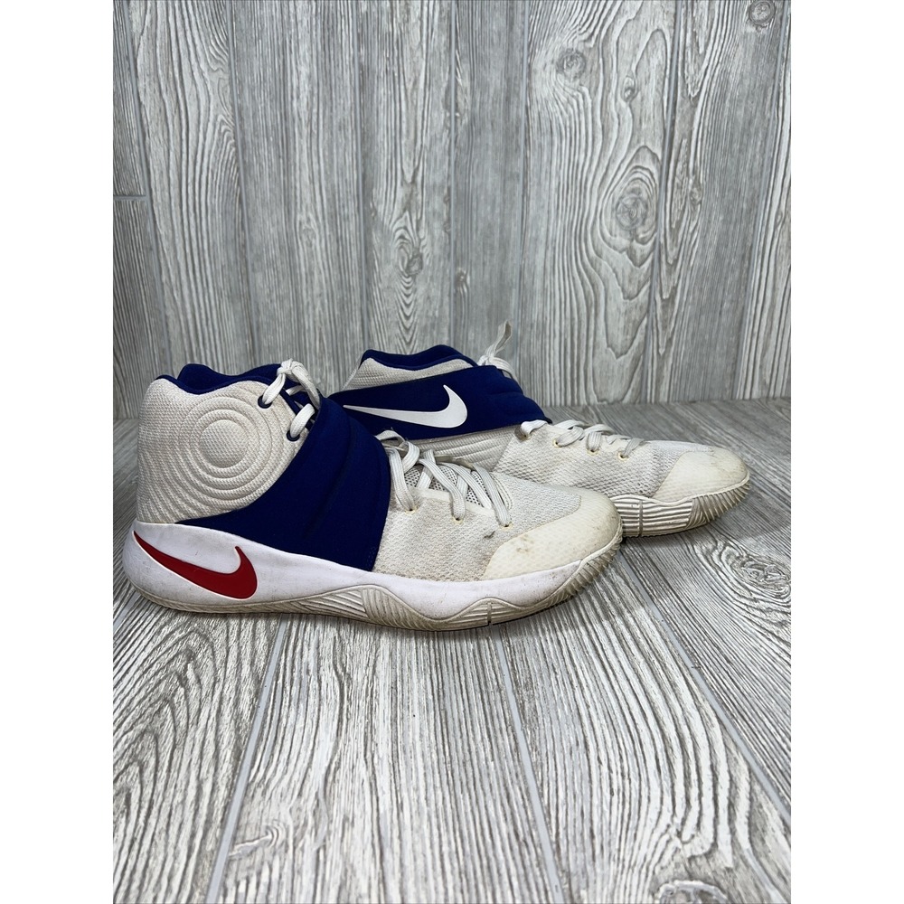 Nike Kyrie ID 2 Rare USA LeBron Edition Red White Blue Shoes Mens SZ 13